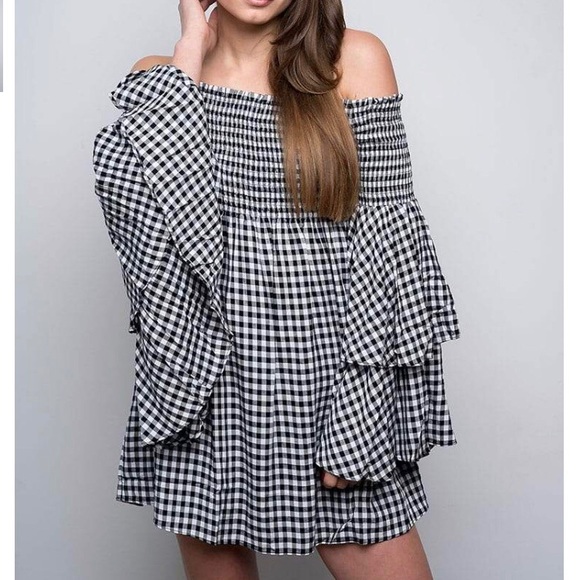 Krissie Gingham Dress - Picture 1 of 1